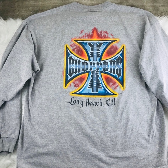 EUC Motorcycle West Coast Choppers Long Sleeve 2XL - Picture 4 of 7